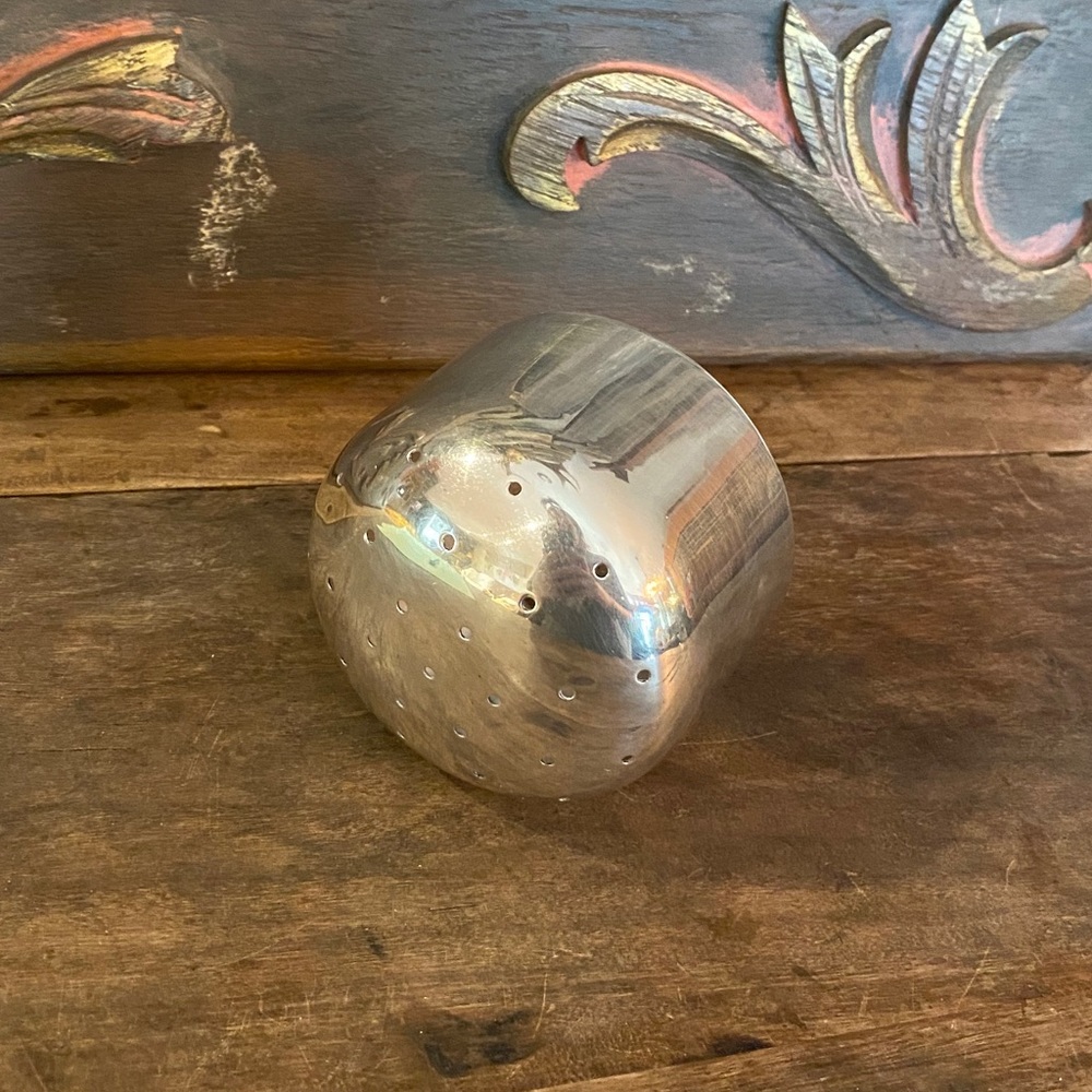 Silver Plated Tea Strainer